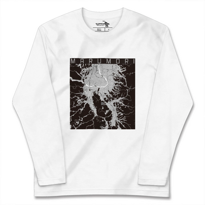 【丸森（宮城県）】地図柄ロングスリーブTシャツ