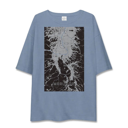 【丸森（宮城県）】地図柄ビッグシルエットTシャツ