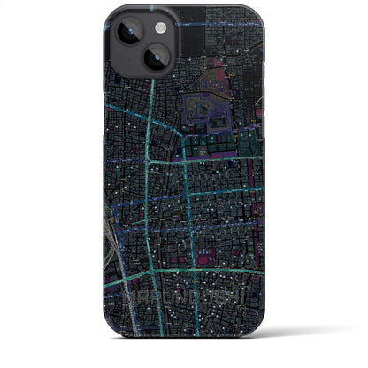 【丸の内（愛知県）】地図柄iPhoneケース（バックカバータイプ）