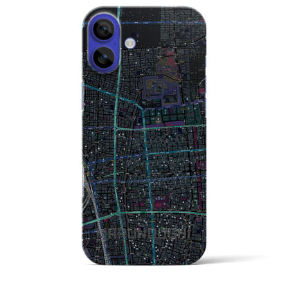 【丸の内（愛知県）】地図柄iPhoneケース（バックカバータイプ）