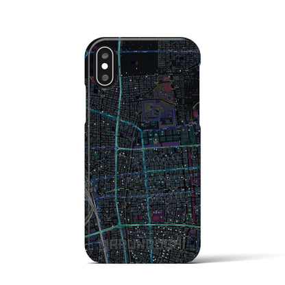 【丸の内（愛知県）】地図柄iPhoneケース（バックカバータイプ）