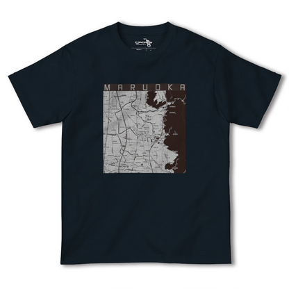 【丸岡（福井県）】地図柄ヘビーウェイトTシャツ