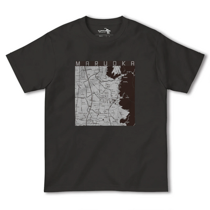 【丸岡（福井県）】地図柄ヘビーウェイトTシャツ