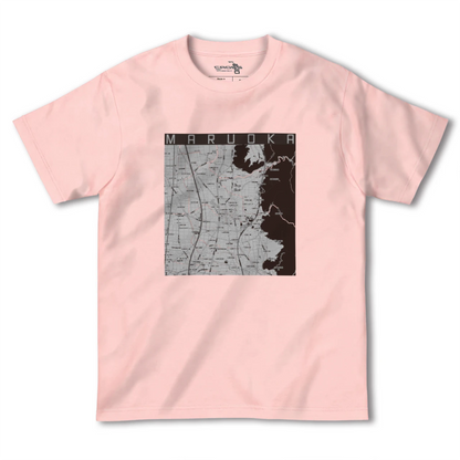 【丸岡（福井県）】地図柄ヘビーウェイトTシャツ