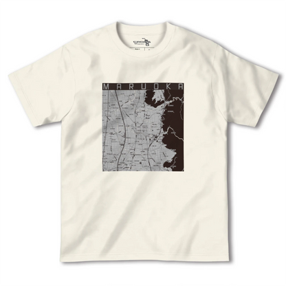 【丸岡（福井県）】地図柄ヘビーウェイトTシャツ
