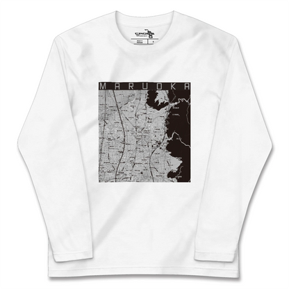 【丸岡（福井県）】地図柄ロングスリーブTシャツ