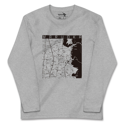 【丸岡（福井県）】地図柄ロングスリーブTシャツ