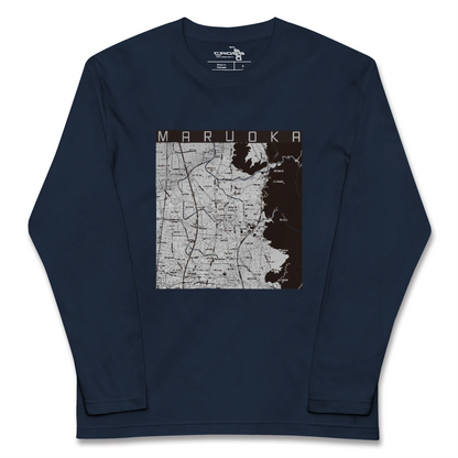 【丸岡（福井県）】地図柄ロングスリーブTシャツ