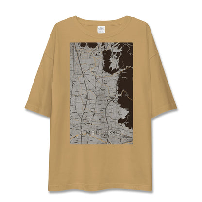 【丸岡（福井県）】地図柄ビッグシルエットTシャツ