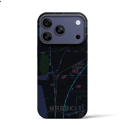 【松前（愛媛県）】地図柄iPhoneケース（バックカバータイプ）