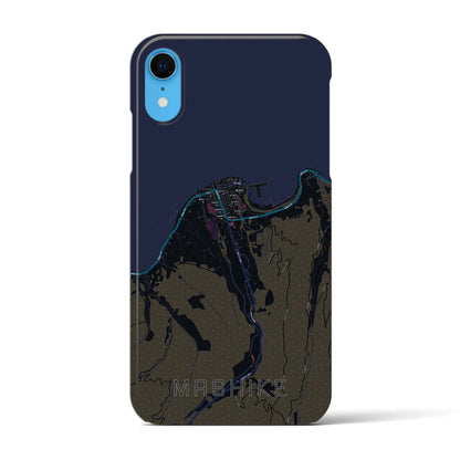 【増毛（北海道）】地図柄iPhoneケース（バックカバータイプ）