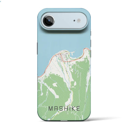 【増毛（北海道）】地図柄iPhoneケース（バックカバータイプ）