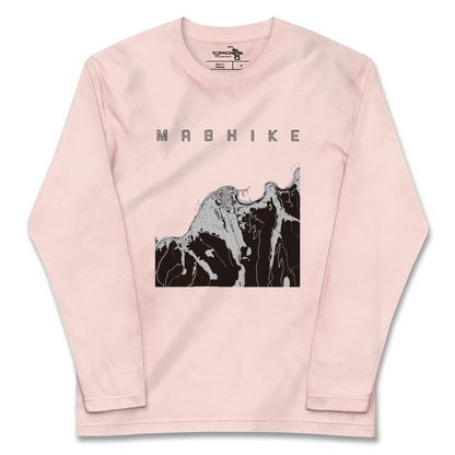 【増毛（北海道）】地図柄ロングスリーブTシャツ