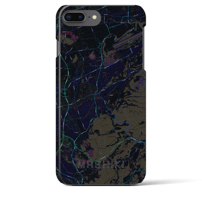 【益城（熊本県）】地図柄iPhoneケース（バックカバータイプ）