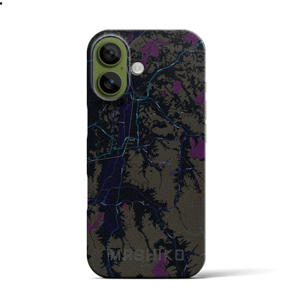 【益子（栃木県）】地図柄iPhoneケース（バックカバータイプ）