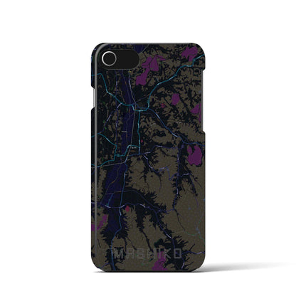 【益子（栃木県）】地図柄iPhoneケース（バックカバータイプ）