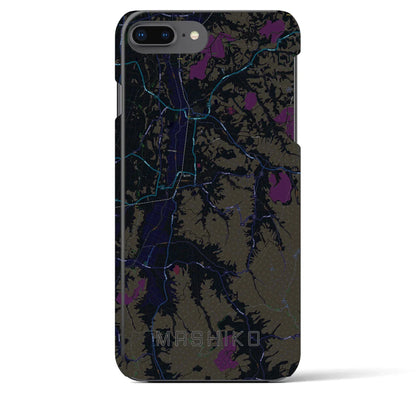 【益子（栃木県）】地図柄iPhoneケース（バックカバータイプ）