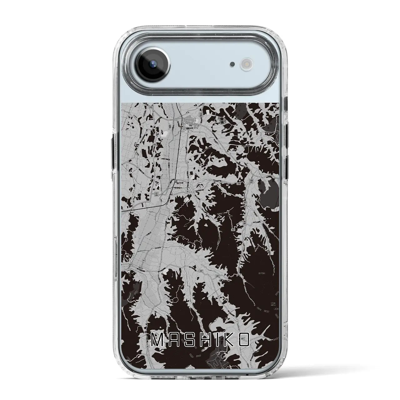 【益子（栃木県）】地図柄iPhoneケース（MagSafeタイプ）