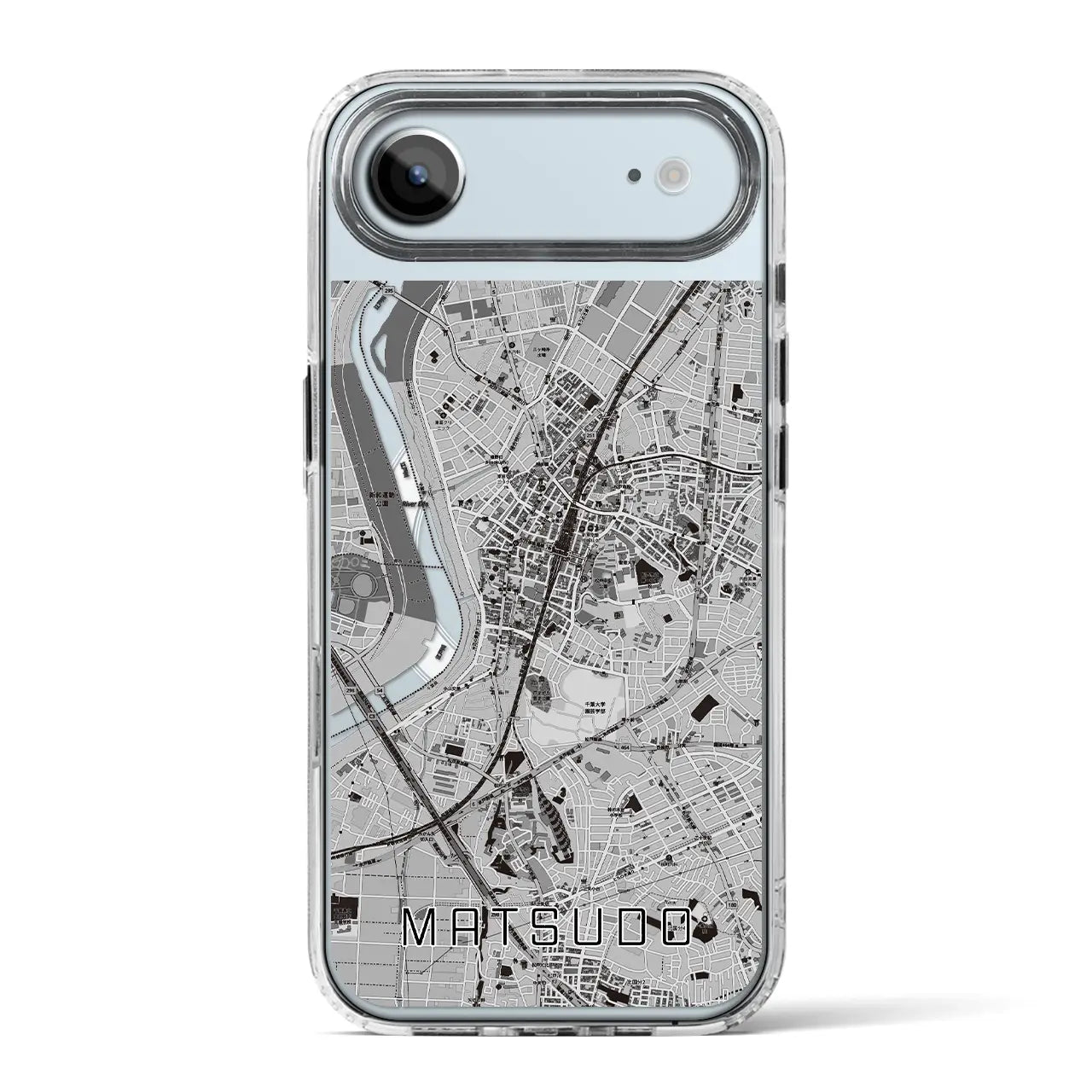 【松戸（千葉県）】地図柄iPhoneケース（MagSafeタイプ）