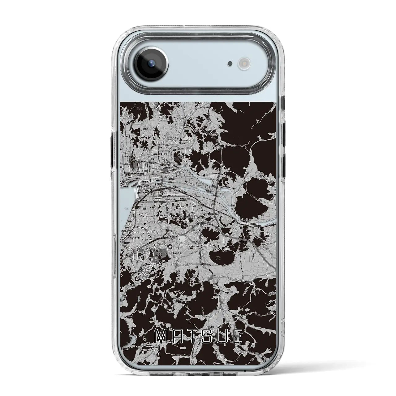 【松江（島根県）】地図柄iPhoneケース（MagSafeタイプ）