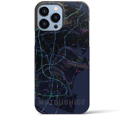 【松茂（徳島県）】地図柄iPhoneケース（バックカバータイプ）