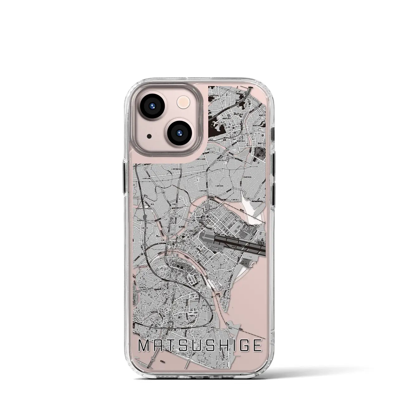 【松茂（徳島県）】地図柄iPhoneケース（MagSafeタイプ）