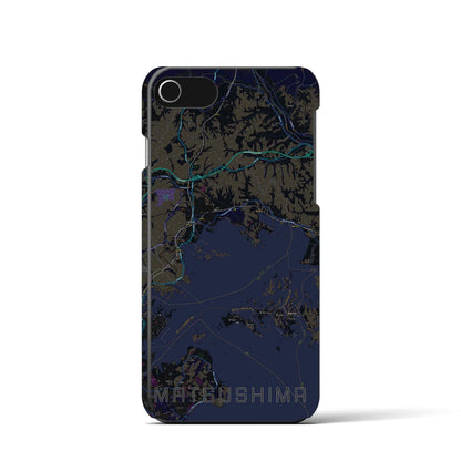 【松島（宮城県）】地図柄iPhoneケース（バックカバータイプ）