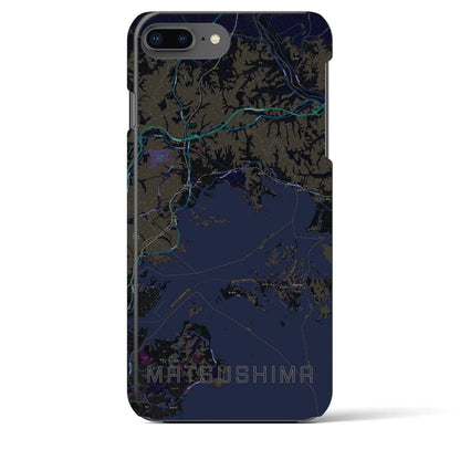【松島（宮城県）】地図柄iPhoneケース（バックカバータイプ）