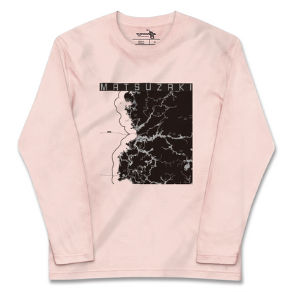 【松崎（静岡県）】地図柄ロングスリーブTシャツ