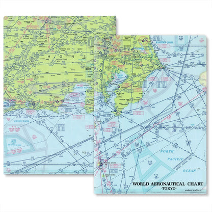 【東京航空図】クリアファイル