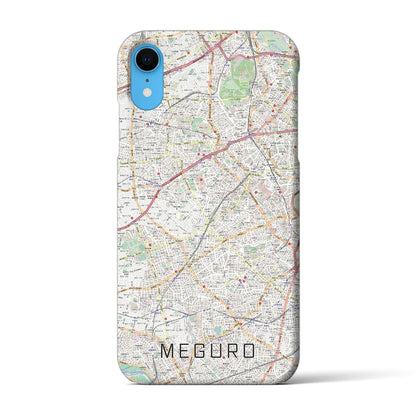 【目黒2（東京都）】地図柄iPhoneケース（バックカバータイプ）