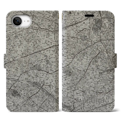 【目黒2（東京都）】地図柄iPhoneケース（手帳タイプ）