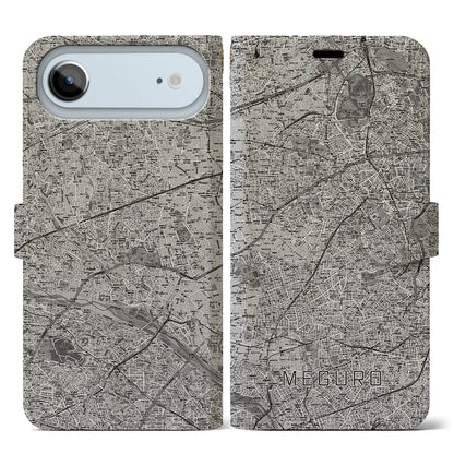 【目黒2（東京都）】地図柄iPhoneケース（手帳タイプ）