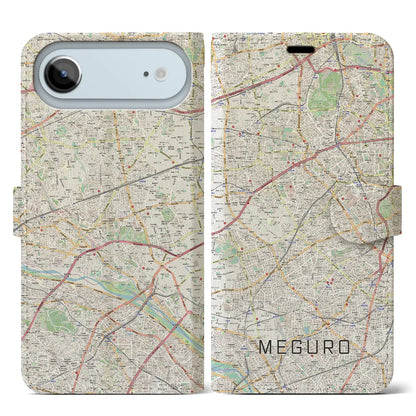 【目黒2（東京都）】地図柄iPhoneケース（手帳タイプ）