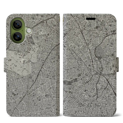 【目黒（東京都）】地図柄iPhoneケース（手帳タイプ）