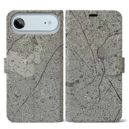 【目黒（東京都）】地図柄iPhoneケース（手帳タイプ）