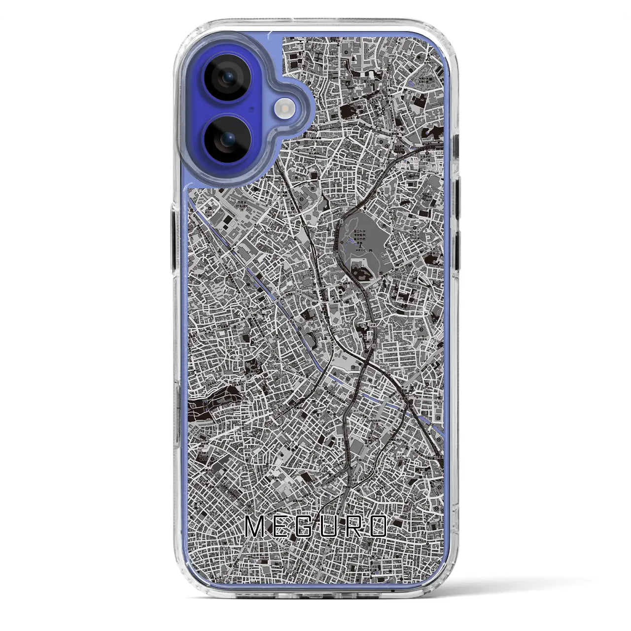 【目黒（東京都）】地図柄iPhoneケース（MagSafeタイプ）
