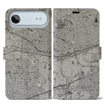 【明大前（東京都）】地図柄iPhoneケース（手帳タイプ）