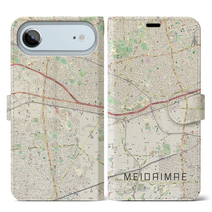 【明大前（東京都）】地図柄iPhoneケース（手帳タイプ）