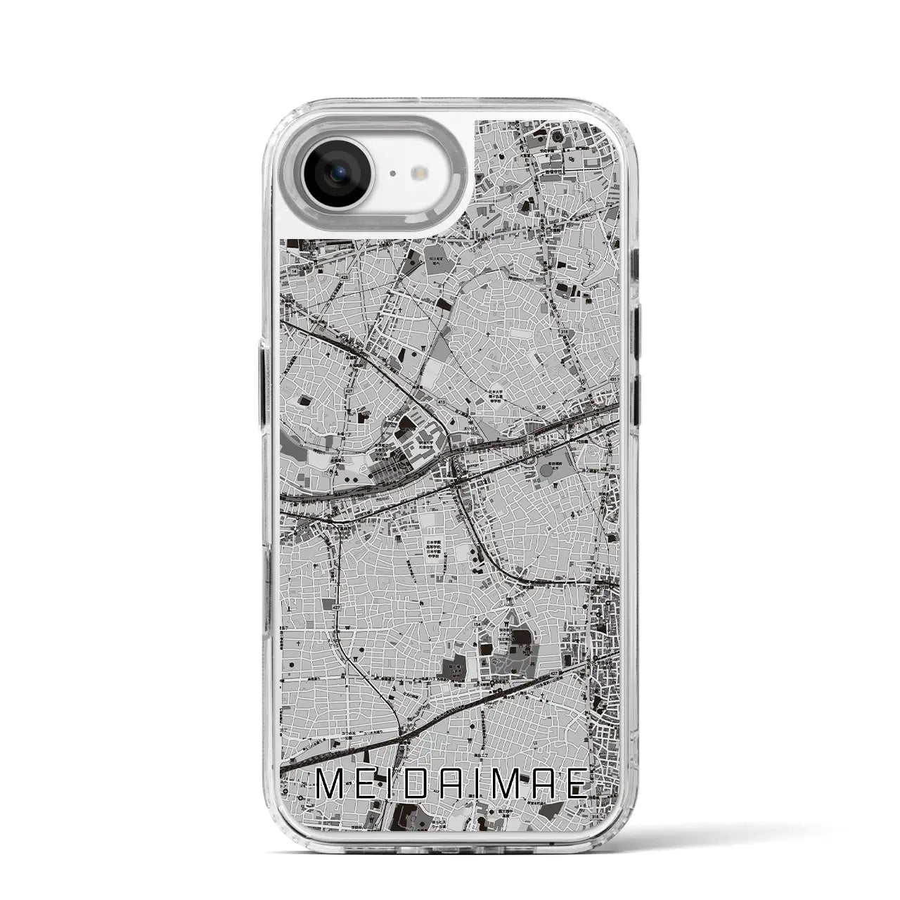 【明大前（東京都）】地図柄iPhoneケース（MagSafeタイプ）