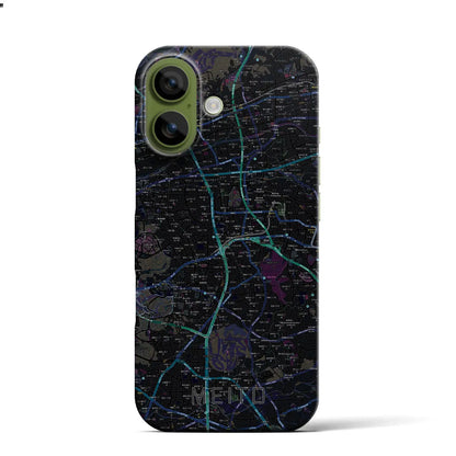 【名東（愛知県）】地図柄iPhoneケース（バックカバータイプ）