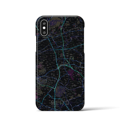 【名東（愛知県）】地図柄iPhoneケース（バックカバータイプ）