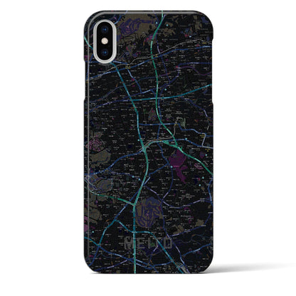 【名東（愛知県）】地図柄iPhoneケース（バックカバータイプ）