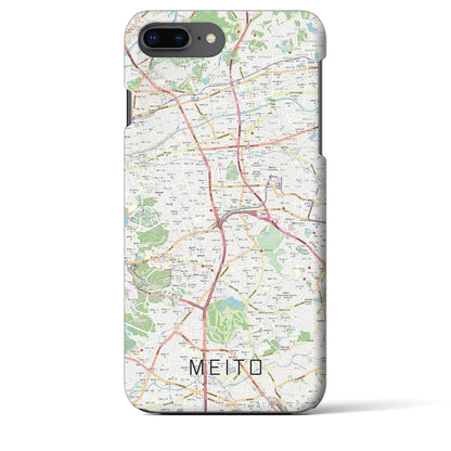 【名東（愛知県）】地図柄iPhoneケース（バックカバータイプ）