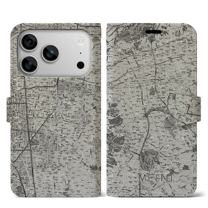 【名東（愛知県）】地図柄iPhoneケース（手帳タイプ）