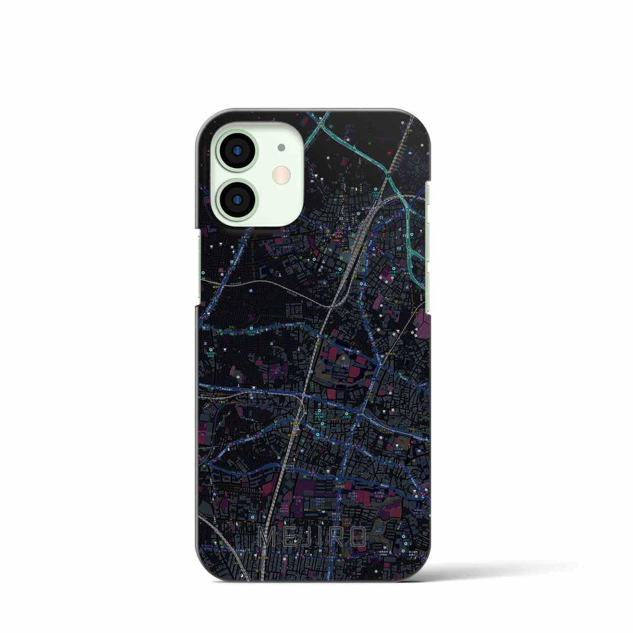 【目白（東京都）】地図柄iPhoneケース（バックカバータイプ）