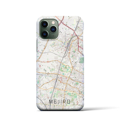 【目白（東京都）】地図柄iPhoneケース（バックカバータイプ）