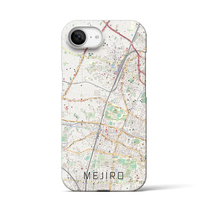 【目白（東京都）】地図柄iPhoneケース（バックカバータイプ）