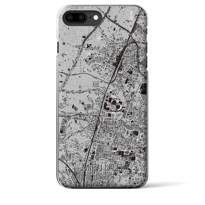 【目白（東京都）】地図柄iPhoneケース（クリアタイプ）