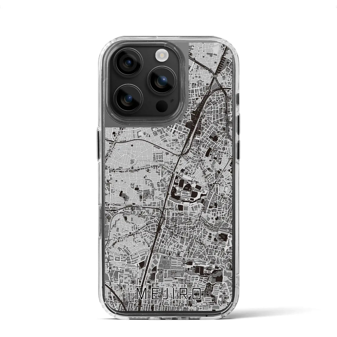 【目白（東京都）】地図柄iPhoneケース（MagSafeタイプ）